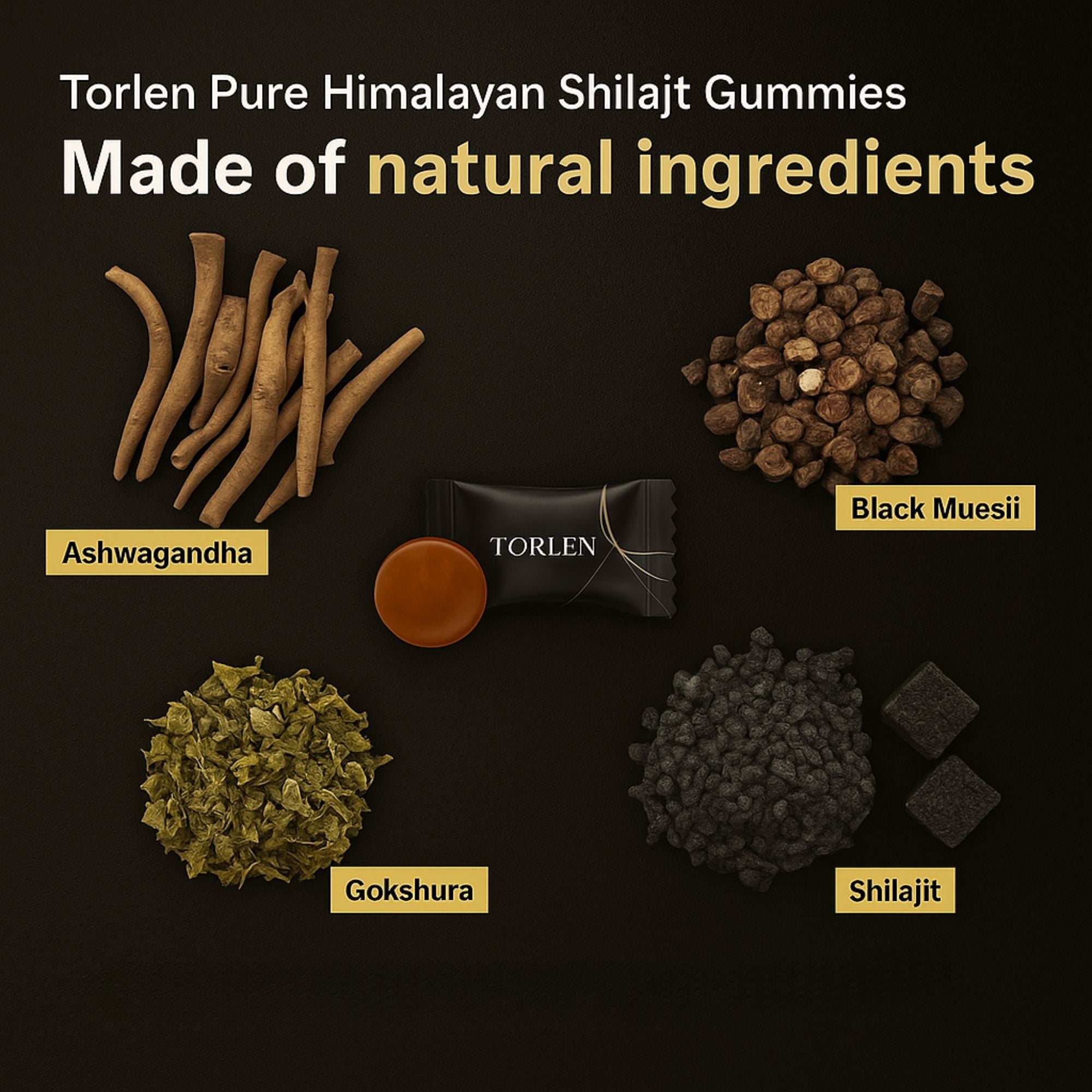 Torlen® Himalayan Shilajit Gummies