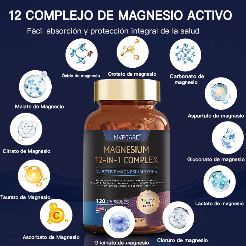 Magnesium Complex 1500 mg 12 en 1